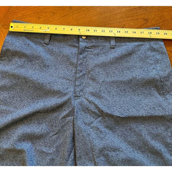 Callaway Men's Size 38 W Blue Stretch Active Waistband Opti-Dri Pocket Shorts - Picture 2 of 5